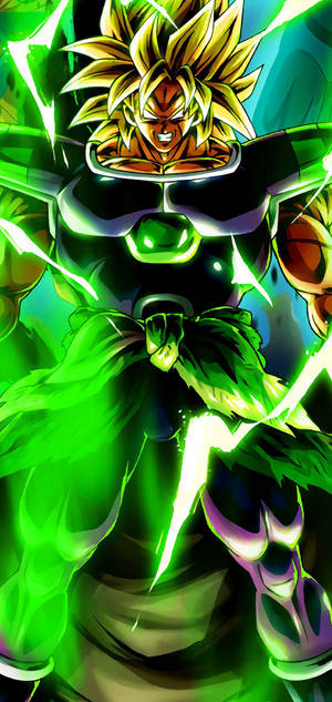 Super Saiyan Broly Dragon Ball Super Broly wallpaper — iPhone 14 Plus Fundal