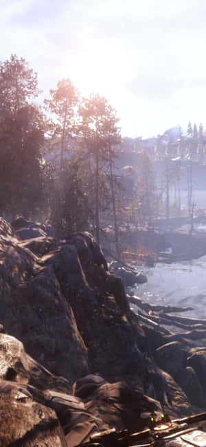 Fond iPhone X Metro Exodus — Nubia Z80 Ultra Fundal
