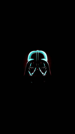 Fond AMOLED cu Darth Vader pe fundal negru. — AMOLED Fundal