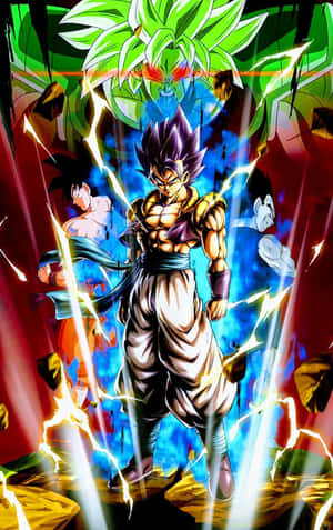 Dezveliți puterea Dragon Ball Legends — Nubia Flip2 Fundal