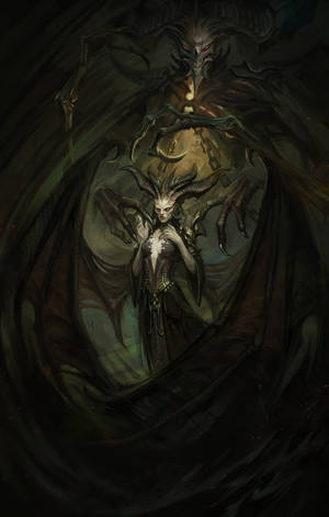 Fond de ecran Diablo 4 Lilith gheara — Galaxy Tab Fundal