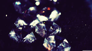 Wallpaper diamante macro estetică vintage — Studio Display Fundal