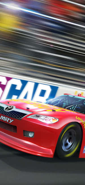 Nascar Iphone — iPhone 18 Fundal
