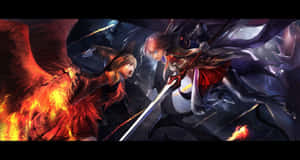 Imagini cu Luptă Anime — Anime fight Fundal