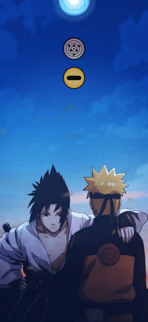 Dot Notch Naruto și Sasuke — Naruto shippuden Fundal
