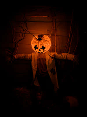 Fundal cu Dovleac de Halloween — Halloween înfricoșător Fundal