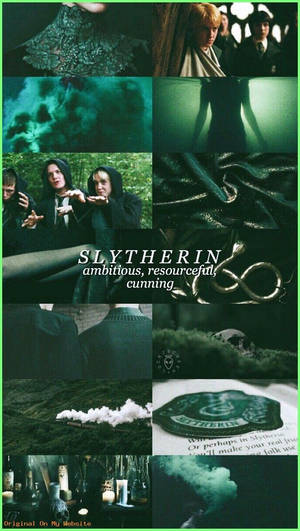 Draco Malfoy Estetică Slytherin — Estetică Slytherin Fundal