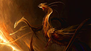 Dragon Japonez Auriu Închis PC