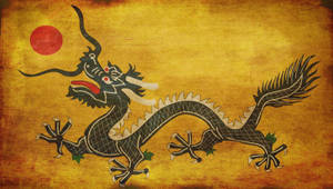 Dragon Japonez PC Soare Roșu — Dragon japonez Fundal