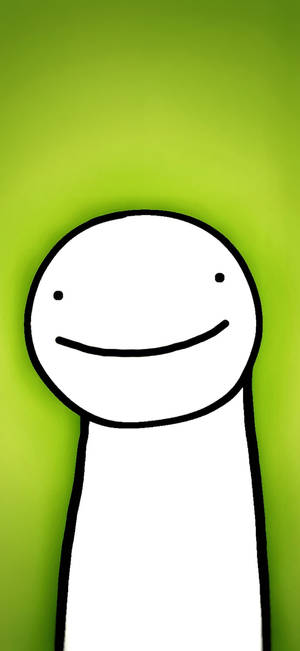 Fond de ecran Dream SMP DreamWasTaken avatar față — iPhone 13 Fundal