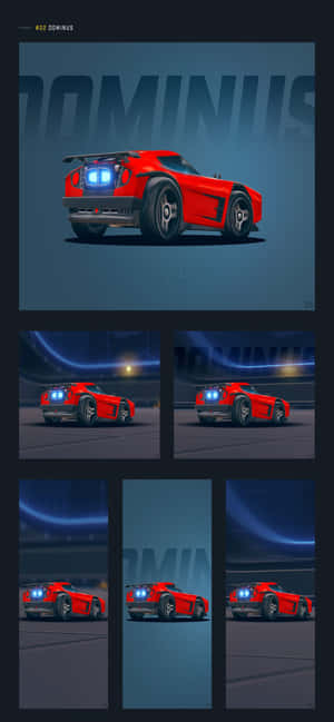 Fundal Rocket League iPhone Xs Max — RedMagic Fundal