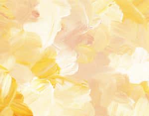 Dulci tușe de vopsea pastel galben — Pastel estetic GIF Fundal