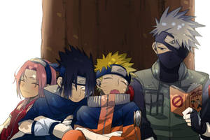 Echipa 7 Naruto Drăguță — Naruto drăguț Fundal