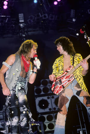 Eddie Van Halen David Lee Roth — Huawei MatePad Air (2025) Fundal