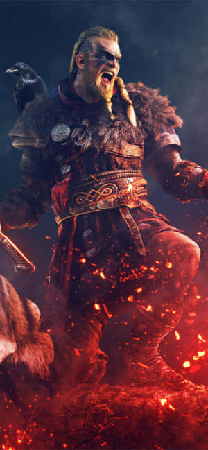Iphone Xs Max Assassin's Creed Valhalla Fundal — Moto G47 Fundal