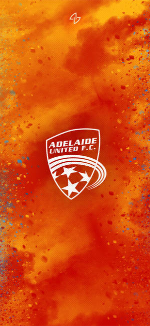 Wallpaper emblemă club fotbal Adelaide United — iPhone 17e Fundal