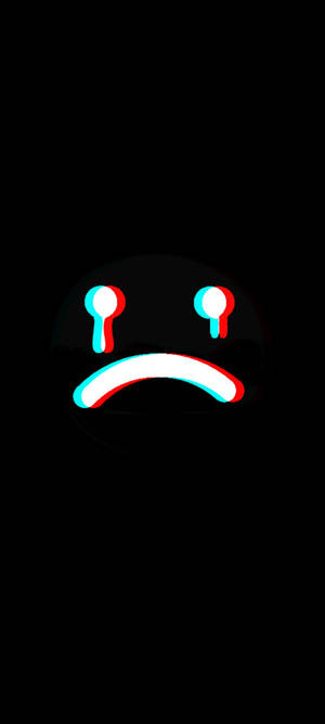 Emoji Trist Cu Lacrimi — Redmi A5 Fundal