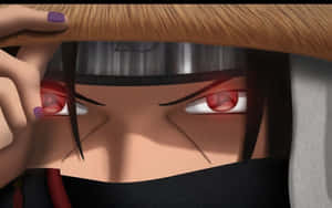 Enigmaticul Itachi Uchiha stă încrezător în lumina lunii. — Itachi Fundal