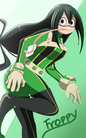 Fond de ecran Eroina Froppy Din MHA — Galaxy Tab S10 Lite Fundal