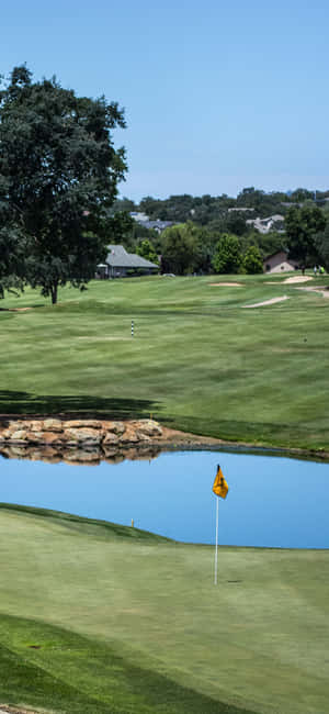 Fundal Teren de Golf Iphone X — Nothing Phone (3a) Fundal