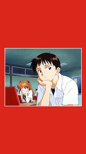 Estetică Anime Roșie — Anime Roșu Fundal