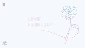 Estetică Bts Love Yourself — Dragoste estetică Fundal