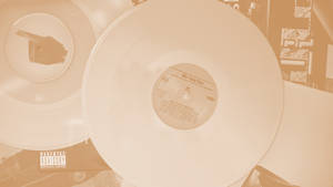 Estetică cremă a discurilor de vinil — Cream Aesthetic Fundal