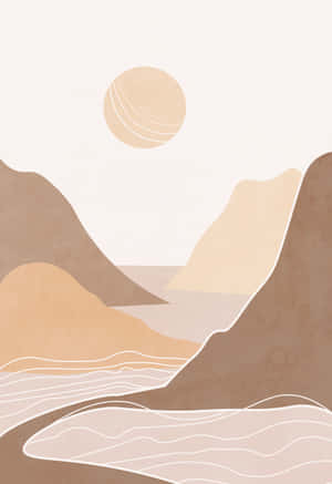 Imagini estetice minimaliste — IQOO Pad5 Fundal