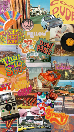 Tapet estetic retro și comic Tumblr — Estetică tumblr Fundal