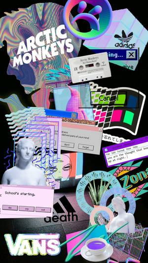 Estetică Vaporwave Colaj Alt — Alt estetic Fundal