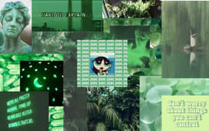 Estetică verde imagini — Verde neon Fundal