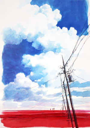 Evangelion 30 10 — Vivo Pad5 Fundal