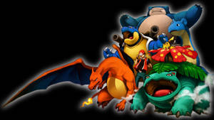 Bulbasaur, Charmander, Squirtle, Ash, Pikachu și evoluția dinozaurilor Pokemon.