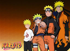 Evoluția Cool a Personajului Naruto — Cool naruto GIF Fundal