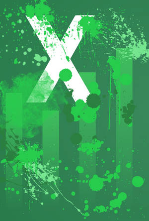 Excel Grungy X Logo — Huawei MatePad Pro Max Fundal