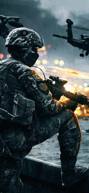 Iphone Xs Max Battlefield 4 Background — Fairphone 6 Fundal