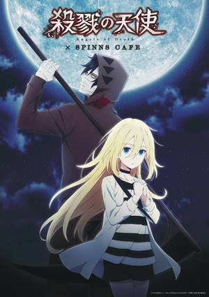 Wallpaper poster anime Angels Of Death cu personaje — OnePlus Pad 3 Pro Fundal