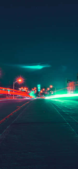 Fundal Strada Nocturnă — Honor Power Fundal