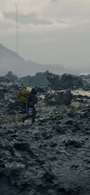 iPhone X Death Stranding Fundal — OnePlus Ace Fundal