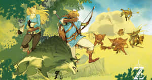 Explorează lumea Legend of Zelda. — Legend of zelda GIF Fundal