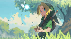 Explorează lumea Legend Of Zelda — Legend of zelda GIF Fundal