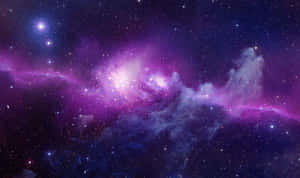 Explorează minunile Galaxie Purpurii — Galaxie violetă Fundal