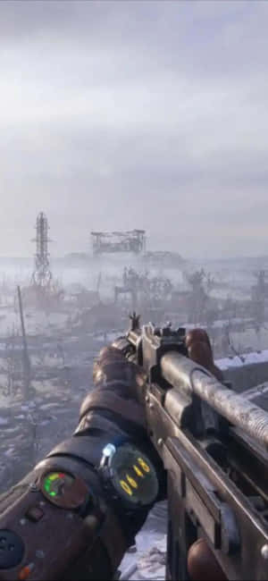 Fundal iPhone X Metro Exodus — Samsung Galaxy S20 Fundal
