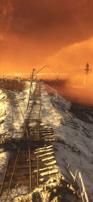 Fundal iPhone X Metro Exodus — HMD Fundal