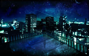 Imagini cu Anime City — Oraș anime GIF Fundal