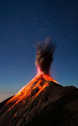 Vulcanul de Fuego — Tecno Megapad SE Fundal