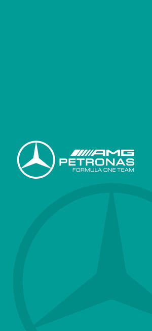 F1 iPhone AMG Petronas Logo Teal — iPhone 16 Pro Max Fundal