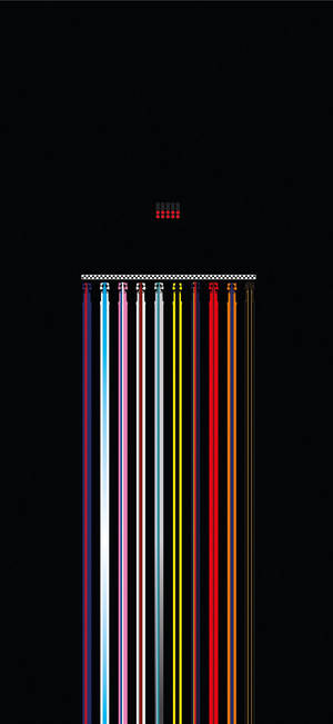 F1 iPhone Racing At Starting Line — iPhone 16 Pro Fundal