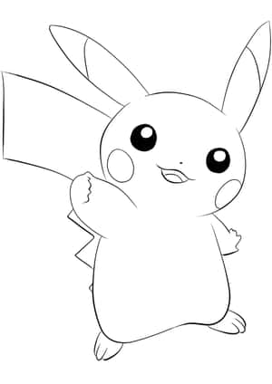 Pokemon Coloring Pictures — iPad (A16) Fundal