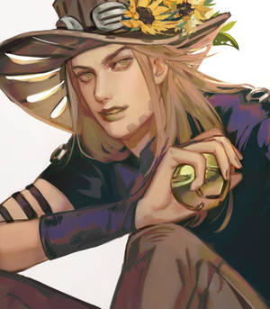Fond de ecran fan art Gyro Zeppeli — Motorola Razr Fold Fundal